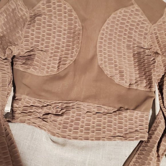 Detached Zip-up Sport Jacket - Mocha Color - Picture 3 of 4